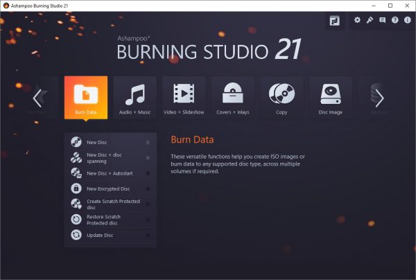 Ashampoo Burning Studio Crack 21.6.1.63 + Activation Key